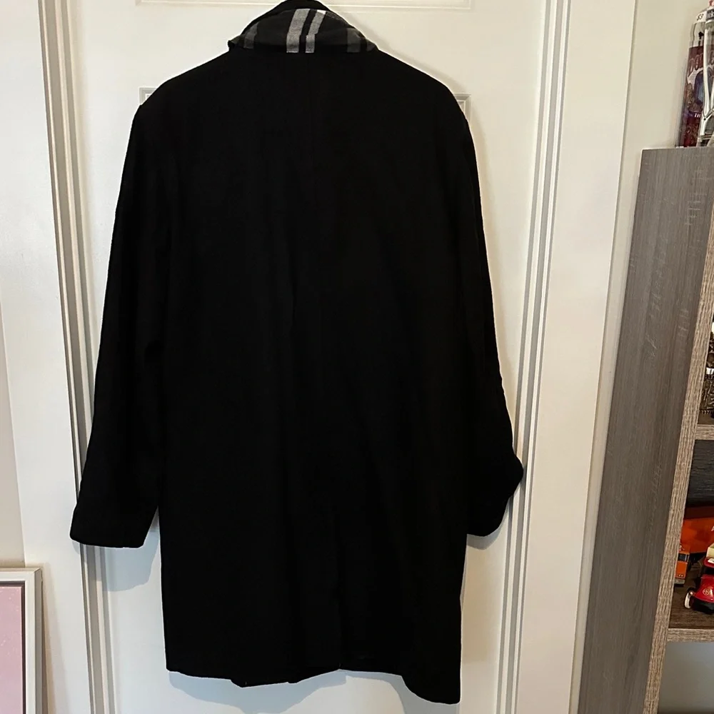 Structure Black Men's Coat - Picture 3 of 4